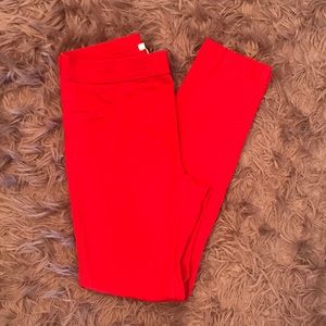 ✏️2 for 10✏️ H&M Red Jeggings